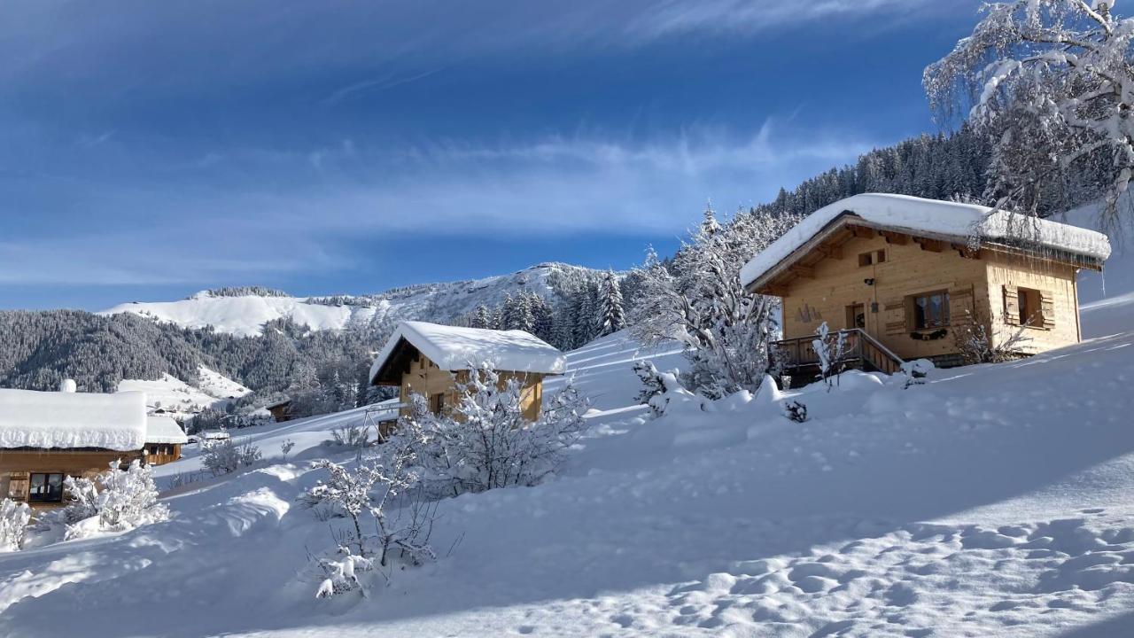 Chalets Savoie Les Chalets D'Heidi Notre-Dame-de-Bellecombe Ngoại thất bức ảnh