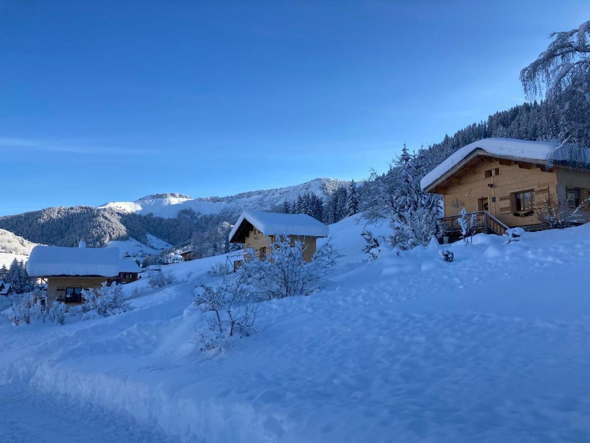 Chalets Savoie Les Chalets D'Heidi Notre-Dame-de-Bellecombe Ngoại thất bức ảnh
