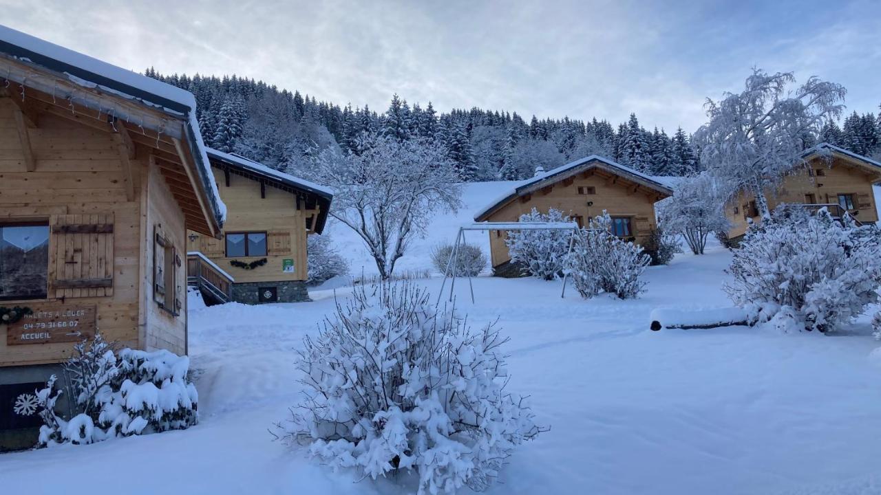 Chalets Savoie Les Chalets D'Heidi Notre-Dame-de-Bellecombe Ngoại thất bức ảnh