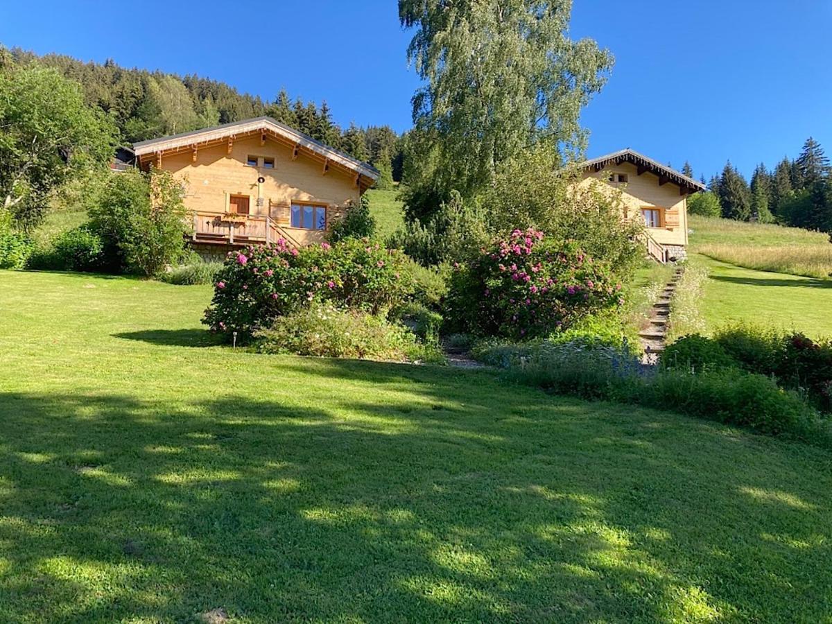 Chalets Savoie Les Chalets D'Heidi Notre-Dame-de-Bellecombe Ngoại thất bức ảnh