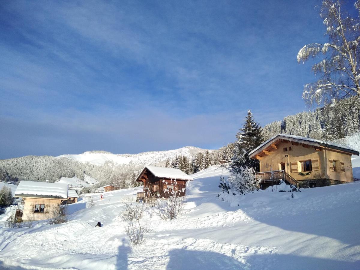Chalets Savoie Les Chalets D'Heidi Notre-Dame-de-Bellecombe Ngoại thất bức ảnh